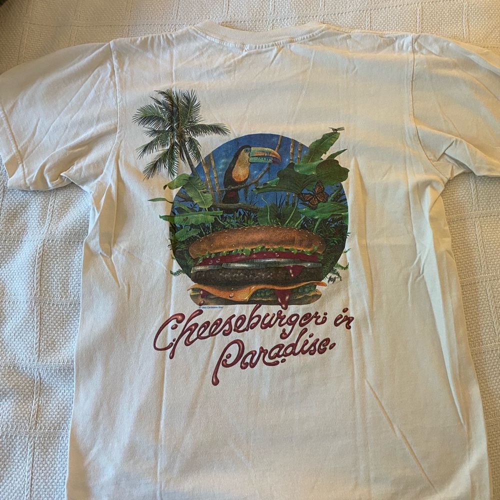 Jimmy Buffett “Cheeseburger in Paradise” T-shirt